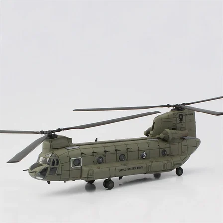 Academy12624 1/144 Ölçek, CH-47D/F/J/HC.Mk.1 (4 nations) Askeri Helikopter, Plastik Model Kiti