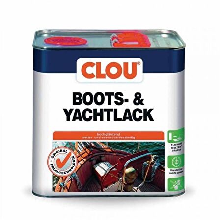 CLOU 30777.00000 Bot ve Yat Verniği 2,5Lt