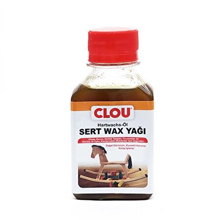 CLOU 30756.00001 Sert Wax Ahşap Yağı Şeffaf 100ml