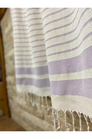 Aqua Bambu Lila 90x190 Hamam Sauna Plaj Peştemali