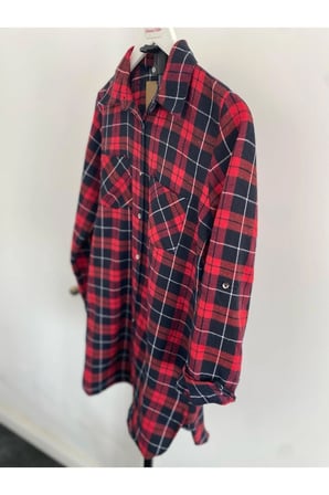 Unisex Ekose Oduncu Gömlek