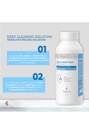 Hydrafacial AHA Etkili Temizleyici Peeling Solüsyon 1000ml