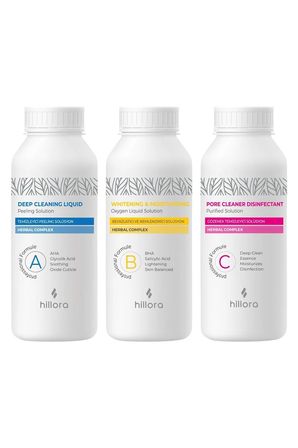 AHA + BHA + C Hydrafacial Solüsyonu 3'lü Set