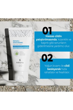 Onarıcı Ve Nemlendirici Yüz Bakım Kremi