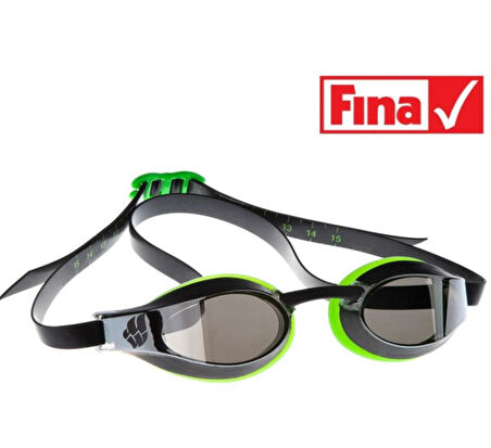 Mad Wave Racing goggles X-LOOK mirror Green One si