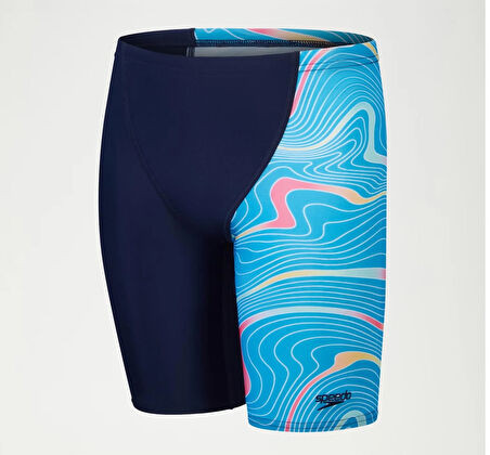 Speedo Digital Allover V-cut Jammer Çocuk Mayo