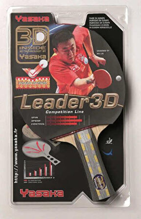 Yasaka Leader 3D Masa Tenisi Raketi - ITTF Onaylı