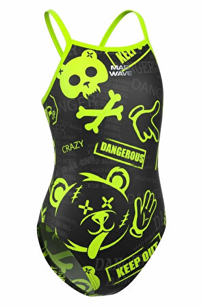 Mad Wave Kız Çocuk Mayo Antichlor Nera Junior