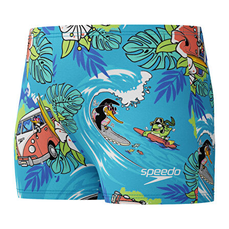 speedo Printed Erkek Bebek Yüzücü Mayosu