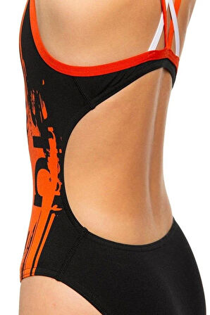 Mad Wave Crossback Kız Çocuk Yüzücü Mayosu