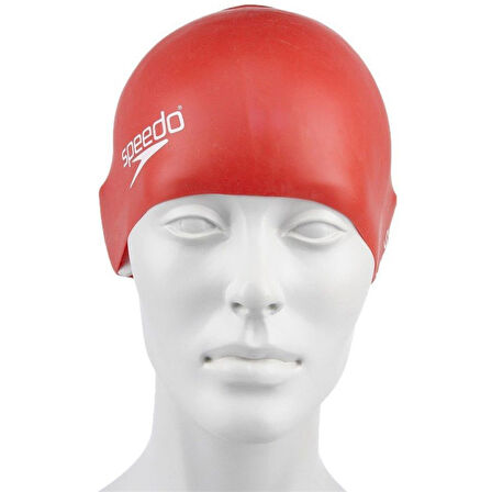 Speedo Plain Moud Silikon Çocuk Yüzücü Bonesi