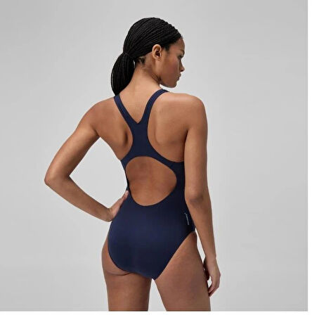 Speedo Medalist Printed Kadın Yüzücü Mayosu