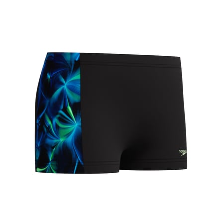 Speedo Printed Aquashort Erkek Çocuk Yüzücü Mayosu