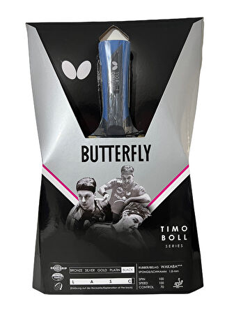 Butterfly Timo Boll Black Masa Tenisi Raketi