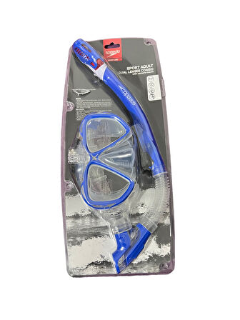 Speedo Sport çift lensli şnorkel