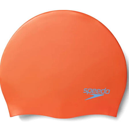 Speedo Plain Moulded Silikon Çocuk Yüzücü Bonesi