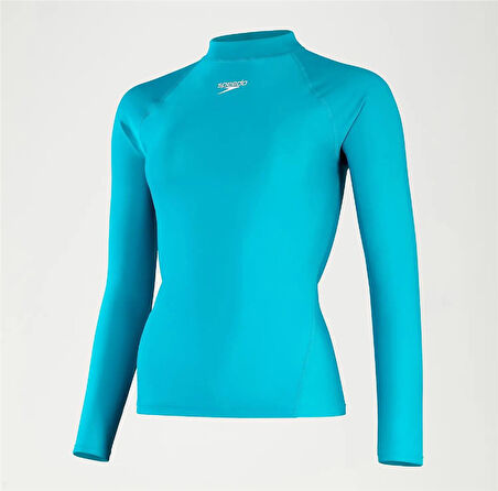 Speedo Long Sleeve Rash Kadın Yüzücü Üstü