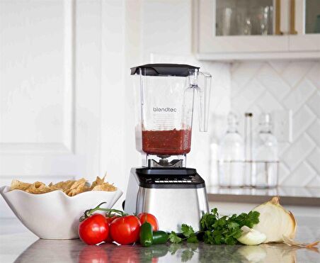 Blendtec - Designer 650s Paslanmaz Çelik Blender,3 hp,1560W,WildSide+ - D650D0507A1A-EUA1AP1