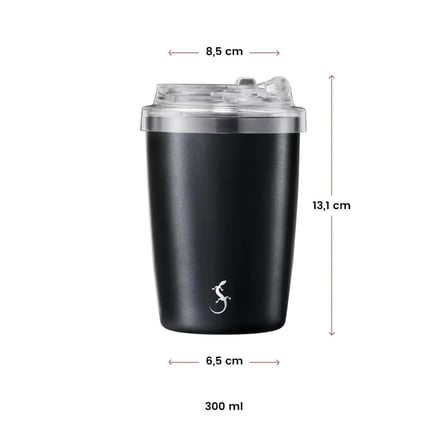 Lurch - "Coffee-To-Go" 300 Ml Adaçayı Yeşil, Paslanmaz Çelik Termos - Çift Cidarlı - 270984