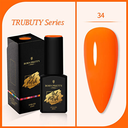 Born Pretty Trubuty Serisi Kalıcı oje 15 ml 34 (52184-34)