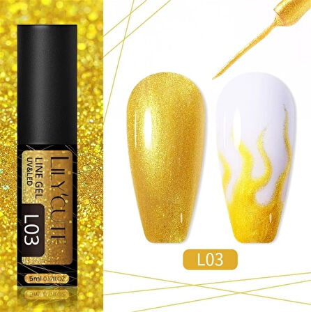 Lily Cute Nail art çizim ojesi (UV gel) 53335-03