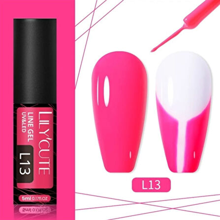 Lily Cute Nail art çizim ojesi (UV gel) 53335-13