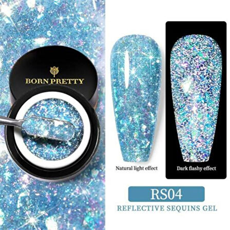 Born Pretty Reflektif Pullu UV Jel RS04 (53923-4)