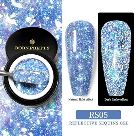 Born Pretty Reflektif Pullu UV Jel RS05 (53923-5)