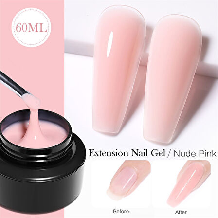 Born Pretty Pro Builder jel 60 ML NUDE PINK (54509-04)