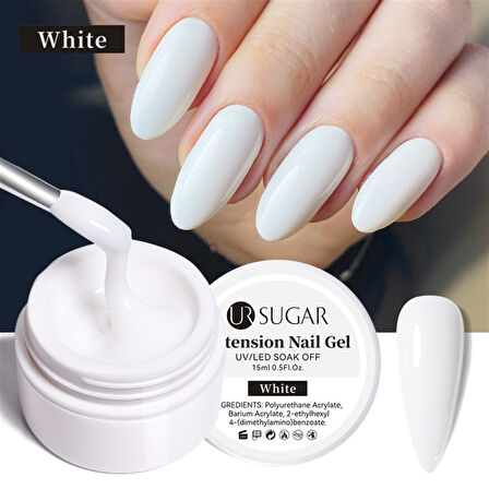 Ursugar Builder jel 15 ML WHITE (54738)