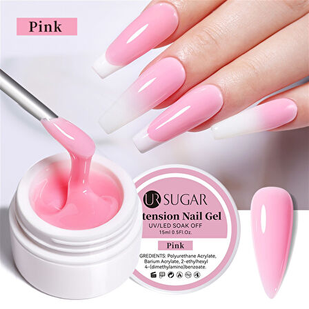 Ursugar Builder jel 15 ML PINK (54738)