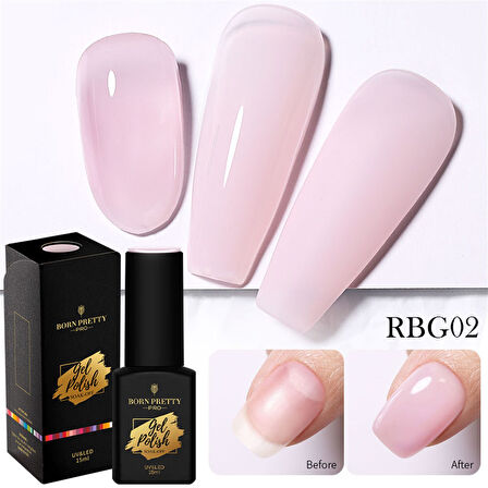 Born Pretty Rubber Base Kat RBG02 (15ml) 55341-2