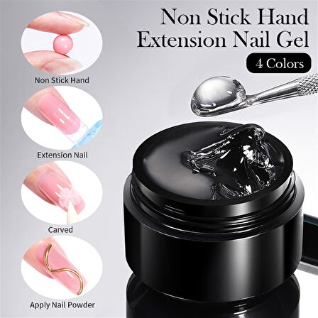 Born Pretty Non stick  Extension Gel Şeffaf NSG-01 (56021)