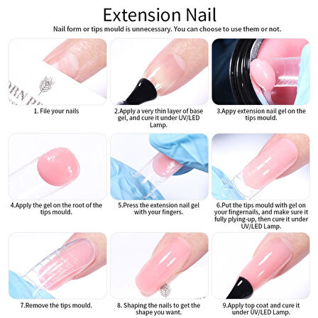 Born Pretty Non stick  Extension Gel Pink NSG-04 (56021)