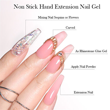 Born Pretty Non stick  Extension Gel Nude NSG-03 (56021)