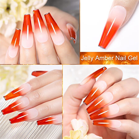 Lily Cute Amber Serisi Kalıcı oje LC-J06 (55725)