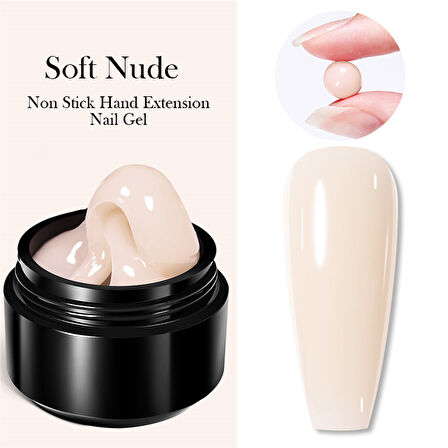 Born Pretty Non stick  Extension Gel Soft Nude NSG-08 (56021)