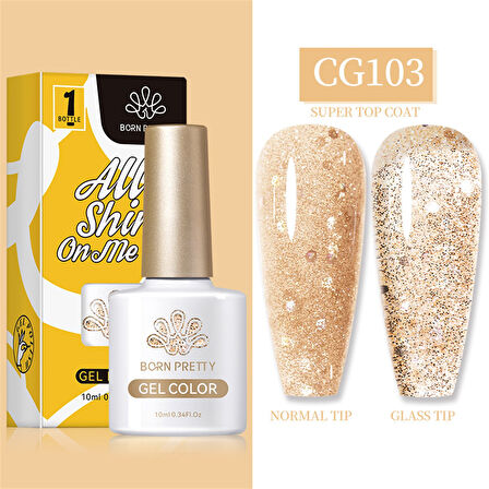 BORN PRETTY 10 ml SILKY WHITE Serisi Kalıcı oje CG103 (55845)