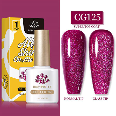 BORN PRETTY 10 ml SILKY WHITE Serisi Kalıcı oje CG125 (55845)