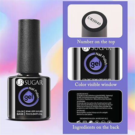 Ursugar kalıcı oje 7 ml URH056 (54169)