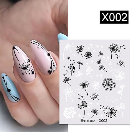 Su transferli nail art sticker X002 (49831-2)