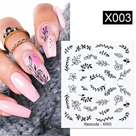 Su transferli nail art sticker X003 (49831-3)