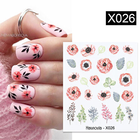 Su transferli nail art sticker X026 (49831-26)