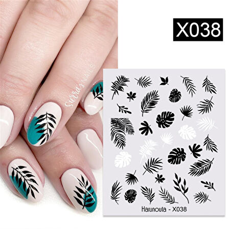 Su transferli nail art sticker X038 (49831-38)