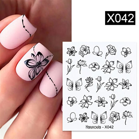 Su transferli nail art sticker X042 (49831-42)