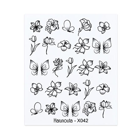 Su transferli nail art sticker X042 (49831-42)