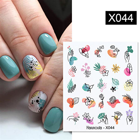 Su transferli nail art sticker X044 (50127-2)