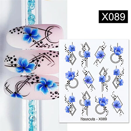 Su transferli nail art sticker X089 (52340-9)