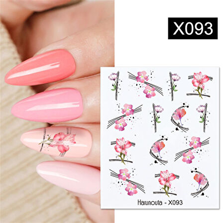 Su transferli nail art sticker X093 (52340-13)