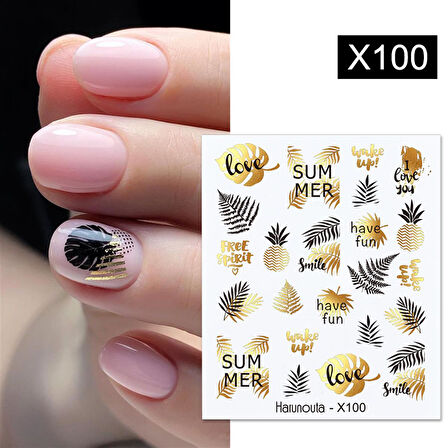 Su transferli nail art sticker X100 (52340-20)